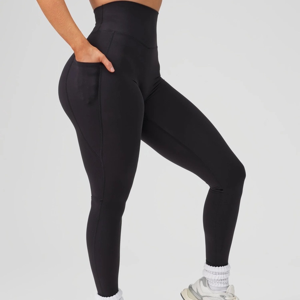 BuffBunny Rosa Pocket leggings, black
